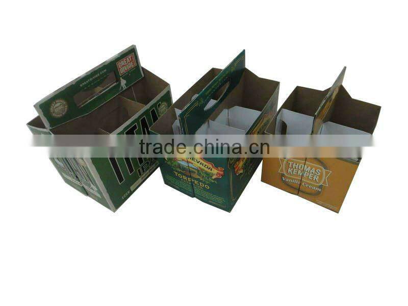 Hot sale custom cardboard beer packaging box