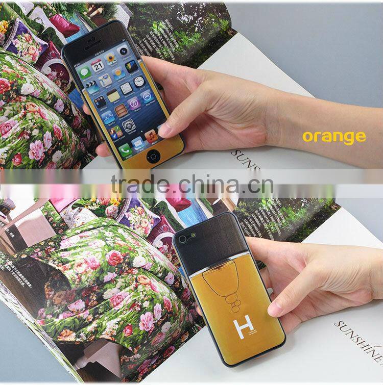 New design leather sticker for iphone 4