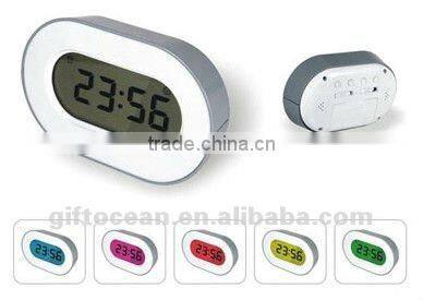 colorful cube digitals alarm clock with calendar