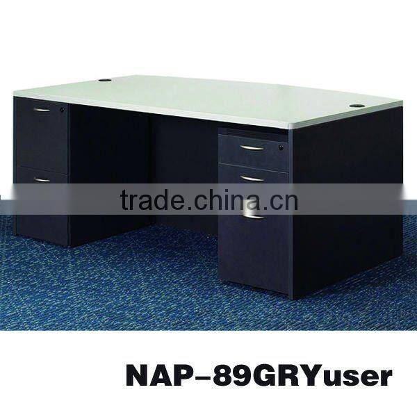 Modern office furniture wooden executive desk66"x30" NAP-TYP3-MAH