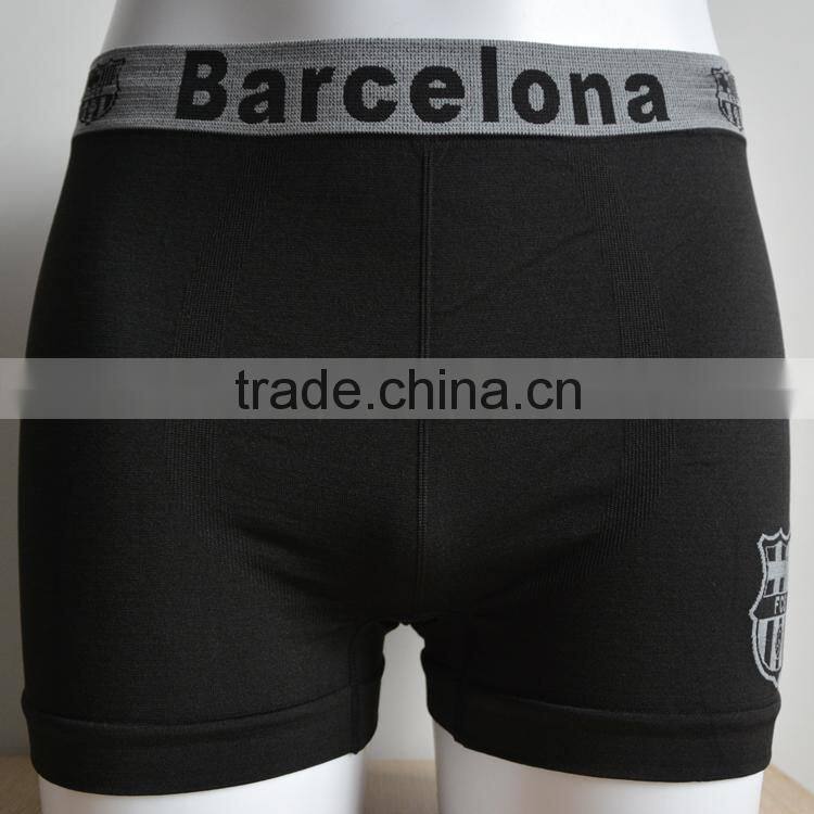 Factory Black Newest Style Boxers Underwear for Man