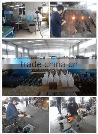 Silver Glass Candlestick