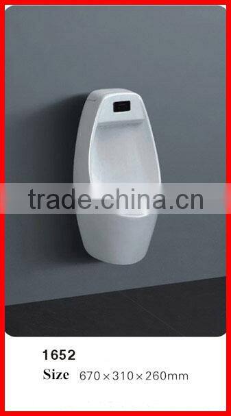 Bathroom ceramic white sanitary urinal with sensor X-1652