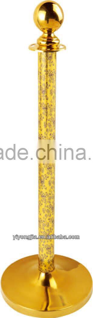 Retractable Barrier/ stanchion/railing in publc and hotel