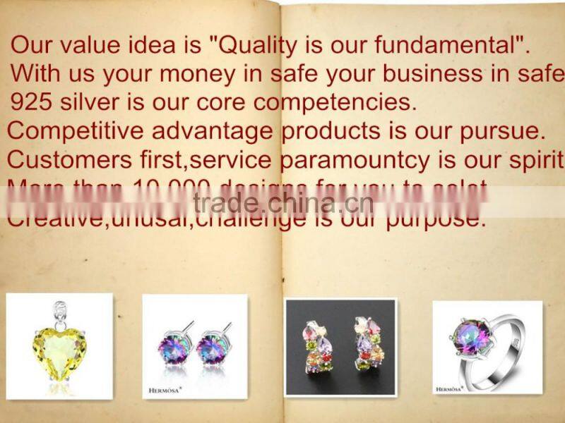 Retro Nature Dichroic Glass 925 Sterling Silver Big Stone Rings