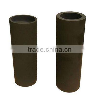 Vacuum heated pressing furnace for making dense compound materials