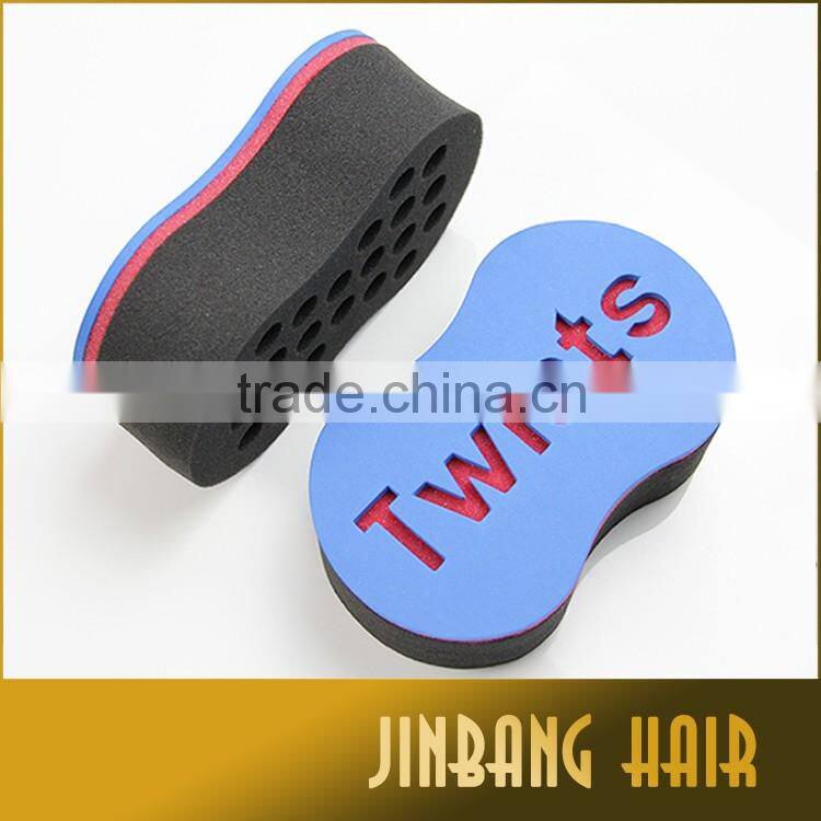 190*114*60mm 46Holes EVA Material 8Shape Hair Twist Sponge Material and with Certification hair curling sponge