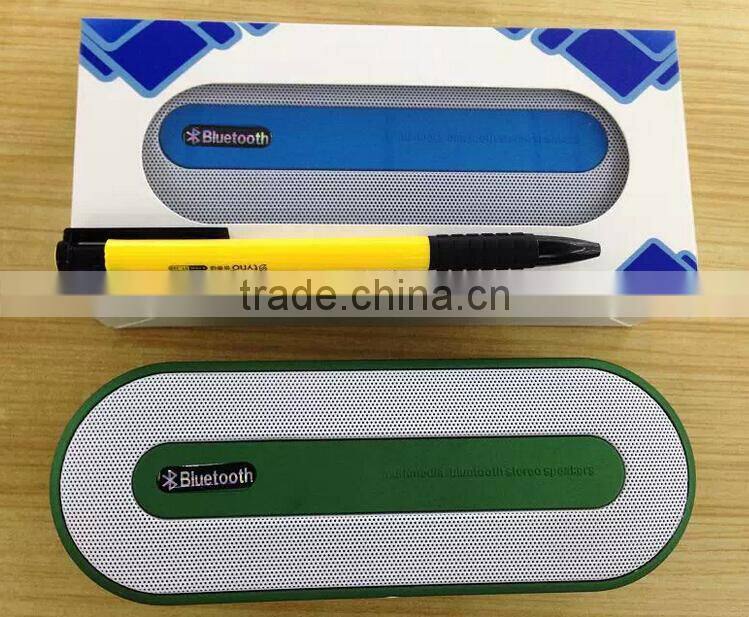 New Mini Unique Design USB Speaker Bluetooth Wireless Speaker With FM Radio TF Card