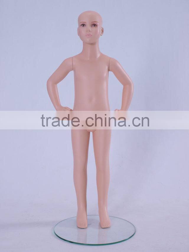 Life size kid window mannequin