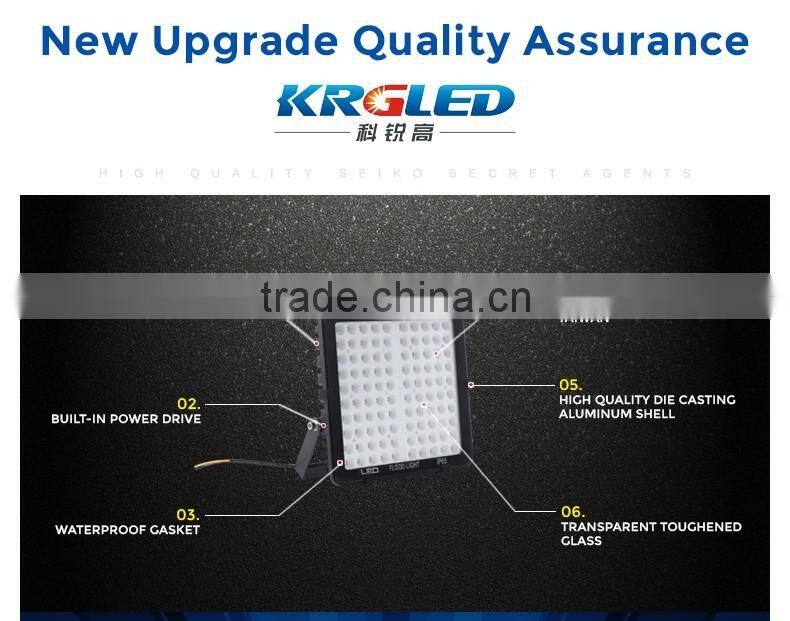 for square lighting 100w with pure white 12 volt led lights