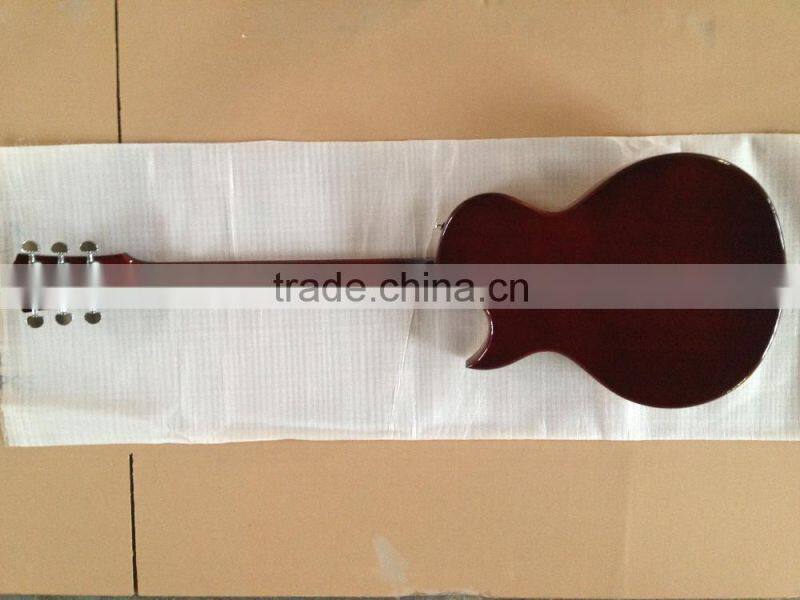 semi hollowbody guitar with P90 pickups Jazz eelctric guitar with F hole color can custom