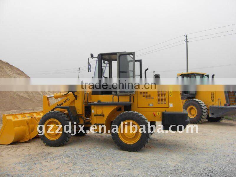 2.5 ton wheel construction loaders with bucket capacity 1.4m3