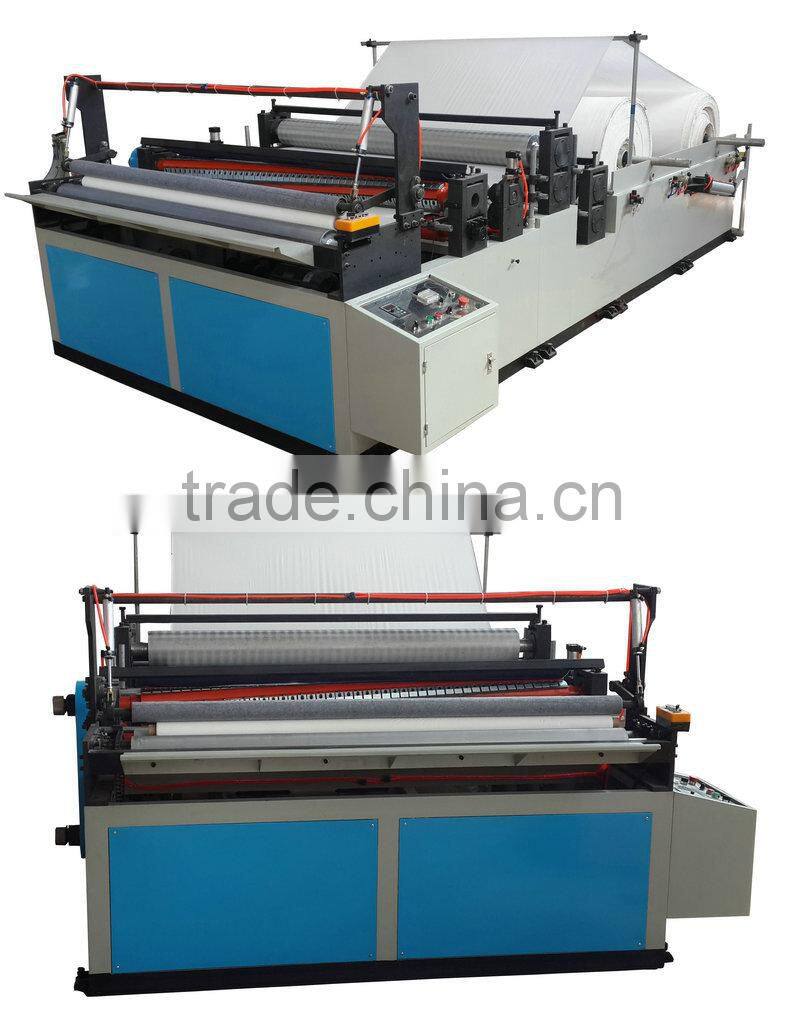XY-TQ-1575 Semi Automatic Toilet Paper Rolling Machine
