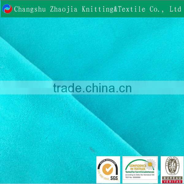 2016 new ordinary solid color Short Plush Fabric , home textile fabric
