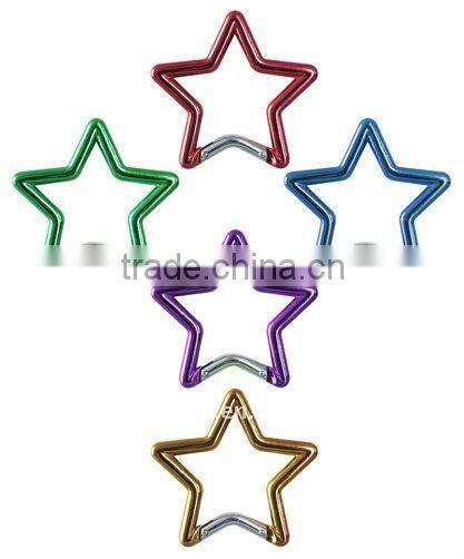 Hot Sale Mini Cheap Aluminum Super Portable Pocket School Kids Colorful Cute Carabiner with Compass for promotion