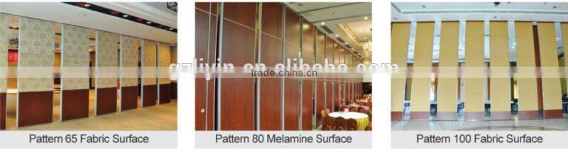 operable soundproof folding door