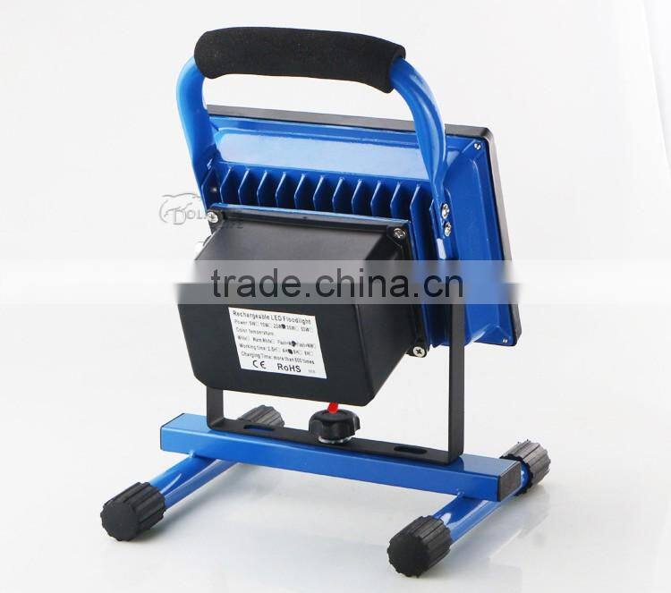 20W LED Outdoor Emergency Portable Rechargeable Flood Light Working Lamp