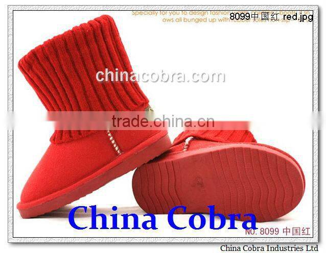 soft sole leather kids boots winter boots CHINA COBRA BOOTS