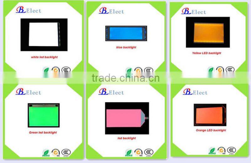 custom transparent TN/STN/VA FPC12864 COG lcd display module