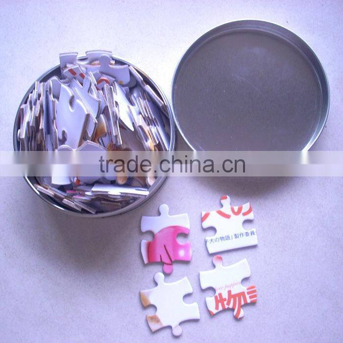 Custom printing logo lingzhi crystal puzzle building block children foam floor puzzle design