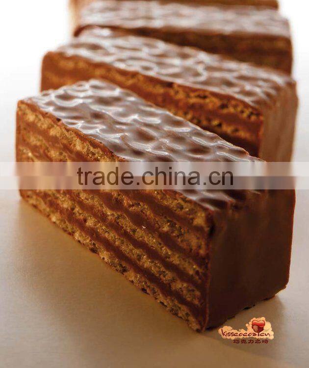KH full automatic chocolate coated wafer machine / wafer baking equipment for sale price