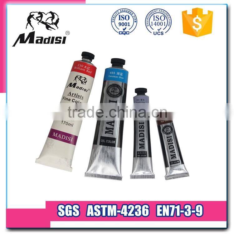 Top quality Madisi Non-toxic Oil Color paint for painting