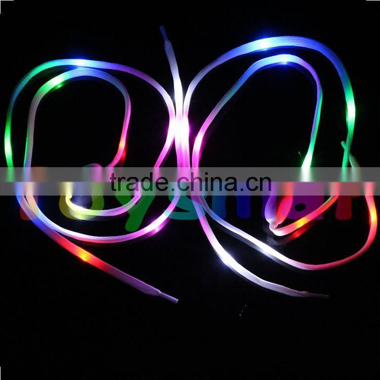 light up led shoelace PP shoelace led