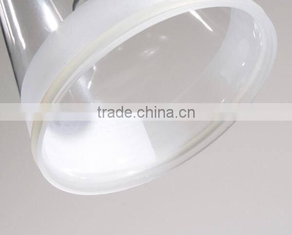 single glass solar hanging light in white color