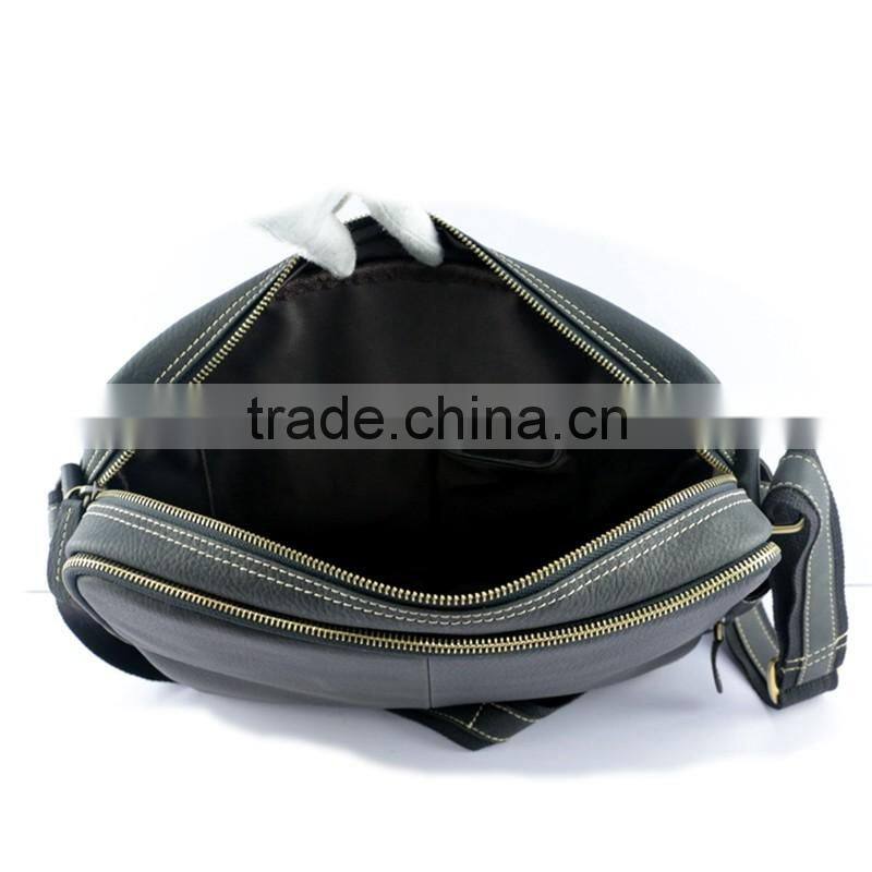 Hot selling fashion new style business genuine leather briefcase for men