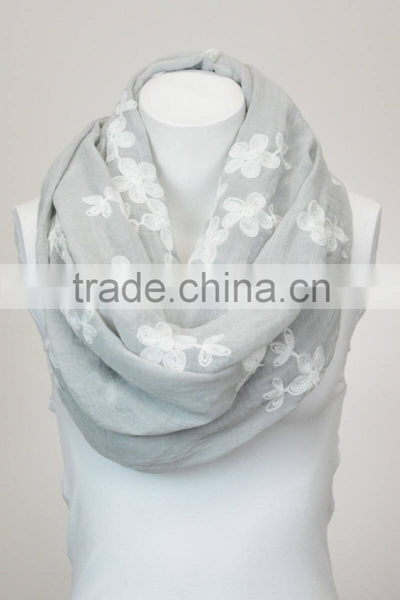 China Wholesale Soft Feel Viscose New Floral Fashion Print Scarf