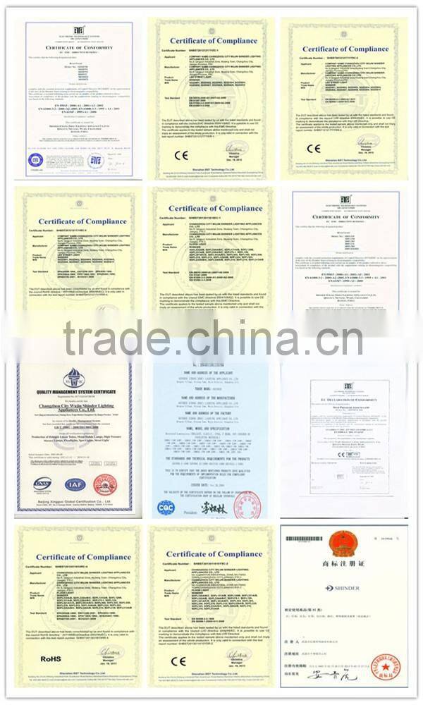 Professional manufacturer OEM glass halogen lamp cover 75-2000w