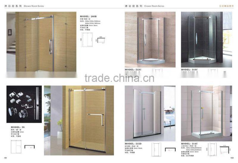 304 Stainless steel simple shower room