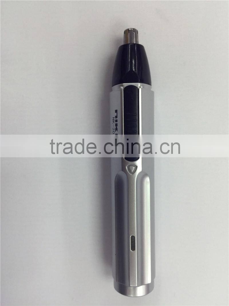 2 in 1 manual electric hair rechargeable nose trimmer NK-2031