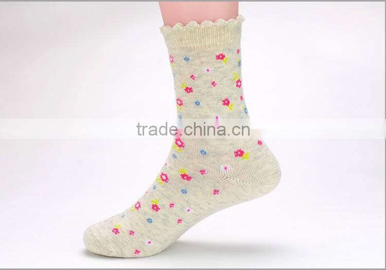 childrens cartoon tube sock slipper socks with rubber sole for children