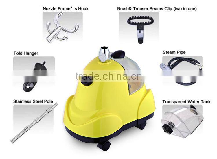 CD318 Yellow cloths steam press iron steam iron competitive price laundry vertical garment steamer