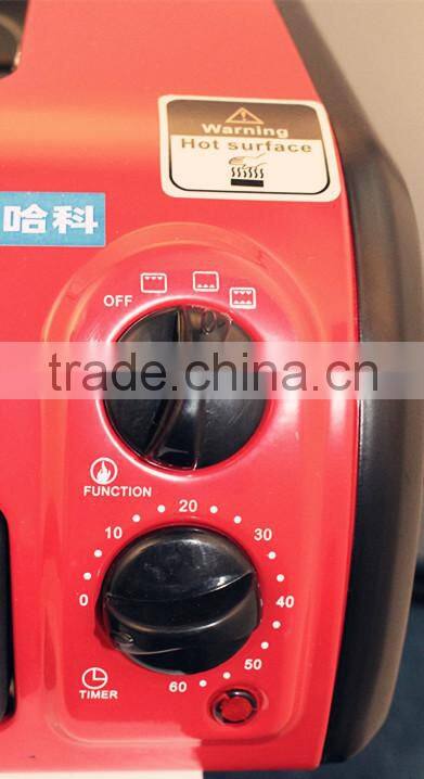 6L electric portable home pizza oven