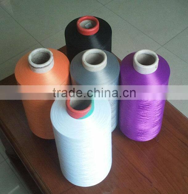 DTY dyed filament polyester yarn knitting