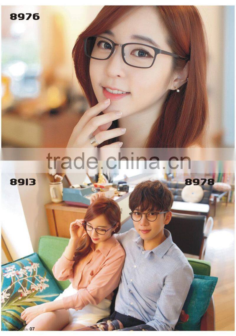 2015 Newest custom fashion TR90 optical frames reading glasses
