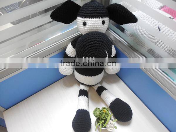 ELegant design of woven handmade hippo baby toys in 2015.