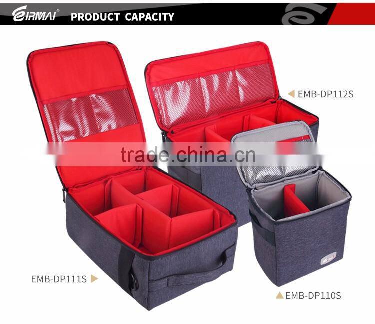 Customized professional waterproof outdoor lens soft pouch camera bag