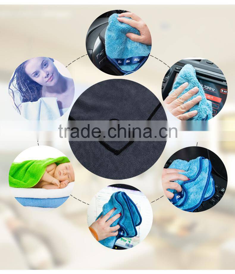 Long Pile And Short Pile cheap Microfiber Car Cleaning Towel