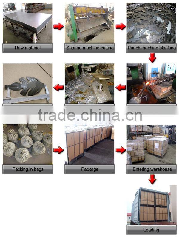 China Shandong BX 2014 wrought iron picket/ steel parts