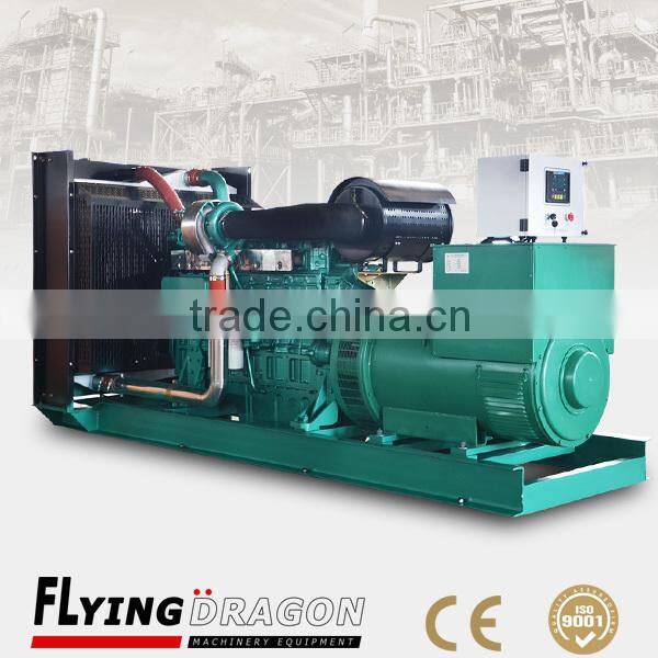 500kw commercial diesel generator for building standby power use 500kw generator with Hengsheng alternator generator for sale