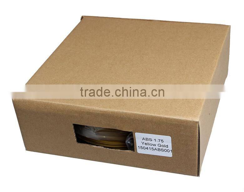 3D Printer ABS filament 1.75mm/3.0mm Yellow Glod