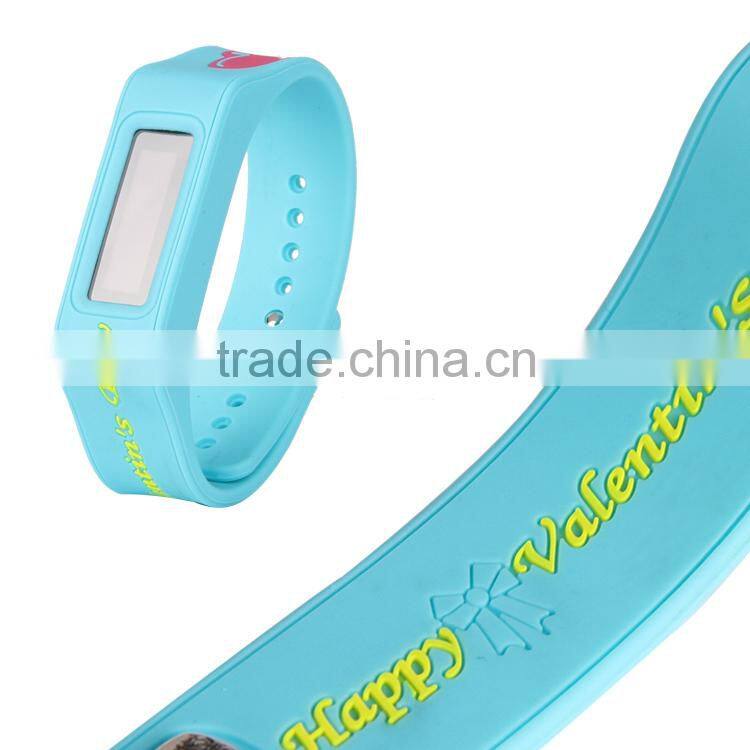2015 colorful soft silicone bluetooth smart band,smart wrist band,rubber smart watch band