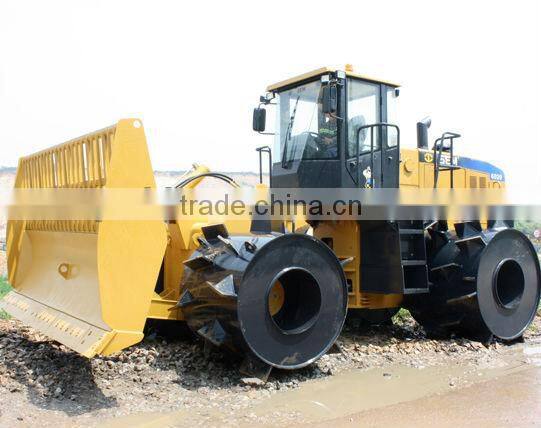 shandong famous brand landfill compactor for rubbish