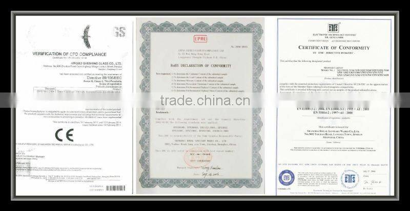 Stainless steel shower screeen 3 doors sliding door BP0033