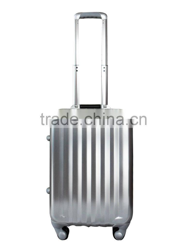 2014 new design aluminium material trolley luggage, suitcase,20,24,28 luggage