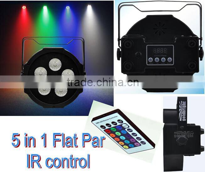 Wall washing PAR 64 light effects RGBWA slim par