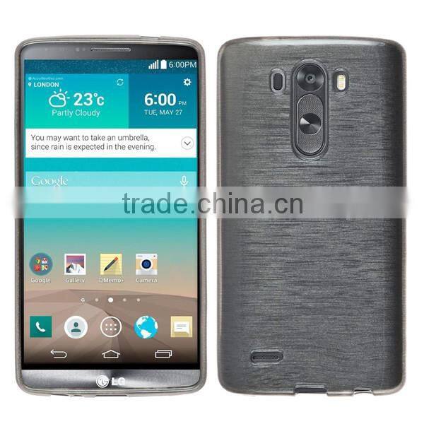 C&T Glossy Outer Brushed Ultra Slim Fit Case Soft Flexible TPU Cover for LG X screen